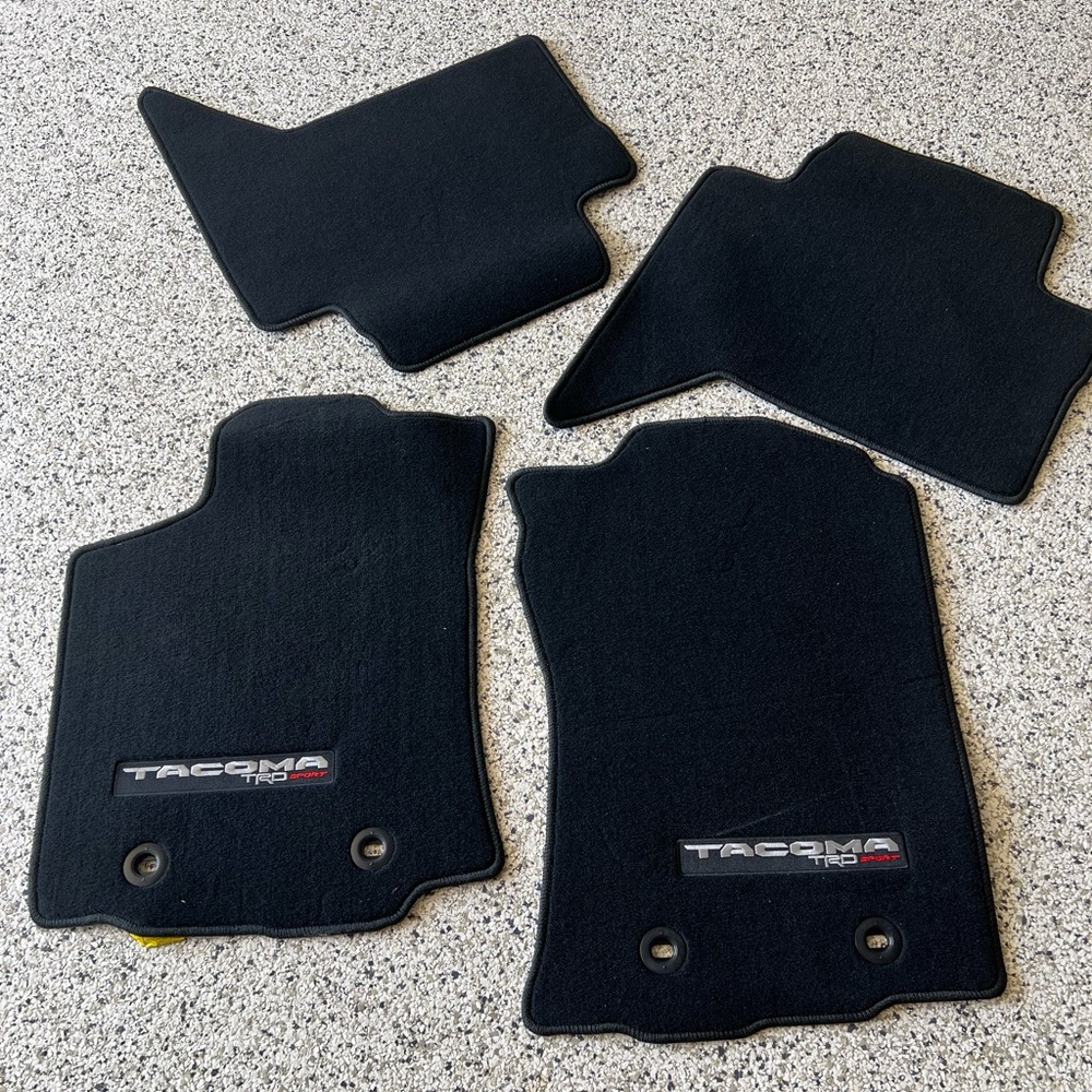 Tacoma floor liners.
